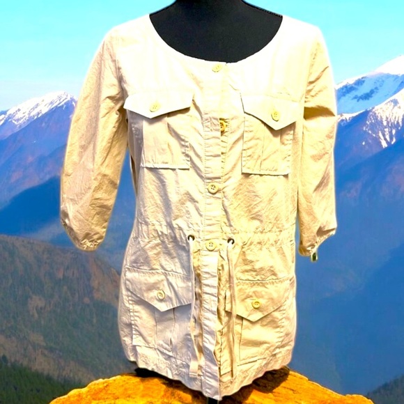 New York & Company Jackets & Blazers - 🌟- Cute Drawstring Jacket/Shirt